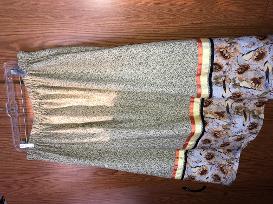 Native American made skirt with ribbons SOLD